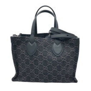 Gucci Denim Bag Tote GG Ophidia